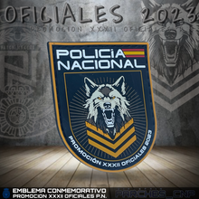 Cargar imagen en el visor de la galería, EMBLEMA CONMEMORATIVO PROMOCIÓN XXXIl OFICIAL DE POLICÍA 2023/24
