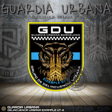 Cargar imagen en el visor de la galería, EMBLEMA GUARDIA URBANA DE BARCELONA - EIXAPLE UT-2