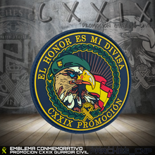 Cargar imagen en el visor de la galería, EMBLEMA CONMEMORATIVO G.C. PROMOCIÓN CXXIX 2023-24 (ÁGUILA)