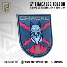 Cargar imagen en el visor de la galería, EMBLEMA DE BRAZO DE U.P.R. DE LA CIUDAD DE TOLEDO (CHACAL)