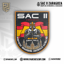 Cargar imagen en el visor de la galería, EMBLEMA SERVICIO DE ATENCIÓN AL CIUDADANO ZARAGOZA GRUPO II