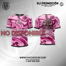 Cargar imagen en el visor de la galería, CAMISETA PROMOCIÓN XLI E.B. POLICÍA NACIONAL 2025-26 EDICIÓN LIMITADA CONTRA EL CÁNCER