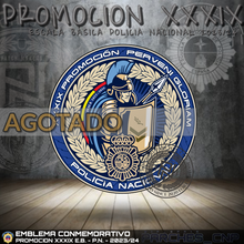 Cargar imagen en el visor de la galería, EMBLEMA CONMEMORATIVO P.N. E.B. PROMOCIÓN XXXIX