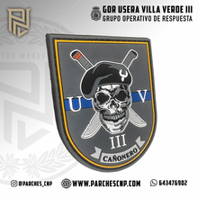 Cargar imagen en el visor de la galería, EMBLEMA DE BRAZO CAÑONEROS III USERA VILLAVERDE