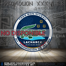 Cargar imagen en el visor de la galería, EMBLEMA CONMEMORATIVO DE LA SECCIÓN 2H DE LA PROMOCIÓN XXXVI DE ESCALA EJECUTIVA