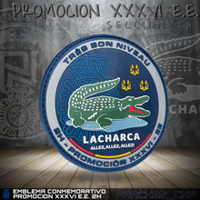 Cargar imagen en el visor de la galería, EMBLEMA CONMEMORATIVO DE LA SECCIÓN 2H DE LA PROMOCIÓN XXXVI DE ESCALA EJECUTIVA