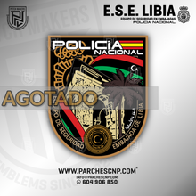 Cargar imagen en el visor de la galería, EMBLEMA EQUIPO DE SEGURIDAD EMBAJADA DE LIBIA