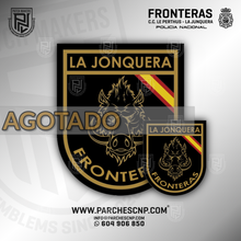 Cargar imagen en el visor de la galería, EMBLEMA UNIDAD EXTRANJERÍA Y DOCUMENTACIÓN DE LA JONQUERA