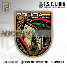 Cargar imagen en el visor de la galería, EMBLEMA EQUIPO DE SEGURIDAD EMBAJADA DE LIBIA
