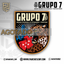 Cargar imagen en el visor de la galería, EMBLEMA BRIGADA PROVINCIAL EXTRANJERÍA Y FRONTERAS - GRUPO VII - MADRID