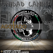 Cargar imagen en el visor de la galería, EMBLEMA DE LA POLICÍA LOCAL DE SALOBREÑA UNIDAD CANINA K9