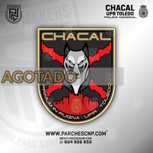 Cargar imagen en el visor de la galería, EMBLEMA DE BRAZO DE U.P.R. DE LA CIUDAD DE TOLEDO (CHACAL)