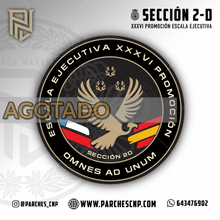 Cargar imagen en el visor de la galería, EMBLEMA CONMEMORATIVO DE LA SECCIÓN 2D DE LA PROMOCIÓN XXXVI DE ESCALA EJECUTIVA