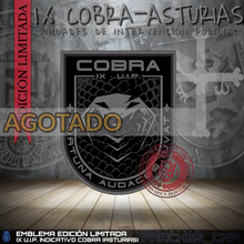 Cargar imagen en el visor de la galería, EMBLEMA IX U.I.P COBRA (ASTURIAS)