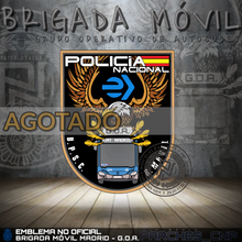 Cargar imagen en el visor de la galería, EMBLEMA BRIMO MADRID - GRUPO OPERATIVO DE AUTOBUSES