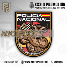 Cargar imagen en el visor de la galería, EMBLEMA CONMEMORATIVO PROMOCIÓN XXXIlI OFICIAL DE POLICÍA 2024/25