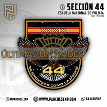 Cargar imagen en el visor de la galería, EMBLEMA CONMEMORATIVO SECCIÓN 44 P.N. E.B. PROMOCIÓN XXXIX
