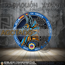 Cargar imagen en el visor de la galería, EMBLEMA CONMEMORATIVO P.N. E.B. PROMOCIÓN XXXVIII