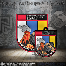 Cargar imagen en el visor de la galería, EMBLEMA CONMEMORATIVO PROMOCIÓN IV POLICÍA CANARIA