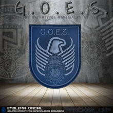 Cargar imagen en el visor de la galería, EMBLEMA OFICIAL GRUPOS OPERATIVOS ESPECIALES DE SEGURIDAD (G.O.E.S.)