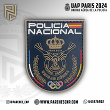 Cargar imagen en el visor de la galería, EMBLEMA UNIDAD DE MÉDIOS AÉREOS JJ.OO PARÍS 2024 POLICÍA NACIONAL