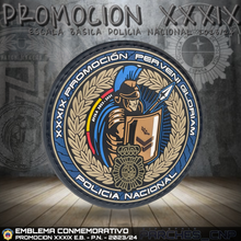 Cargar imagen en el visor de la galería, EMBLEMA CONMEMORATIVO P.N. E.B. PROMOCIÓN XXXIX