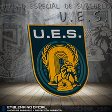 Cargar imagen en el visor de la galería, EMBLEMA DE BRAZO UNIDAD ESPECIAL DE SUBSUELO