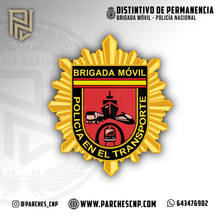 Cargar imagen en el visor de la galería, EMBLEMA OFICIAL DE LA BRIGADA MÓVIL DE POLICÍA NACIONAL