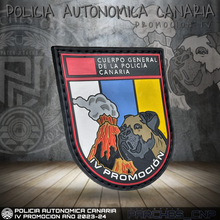 Cargar imagen en el visor de la galería, EMBLEMA CONMEMORATIVO PROMOCIÓN IV POLICÍA CANARIA