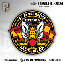 Cargar imagen en el visor de la galería, EMBLEMA GENERICO ETESDA CICLO 01/2024