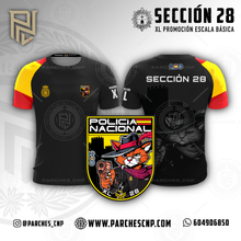 Cargar imagen en el visor de la galería, EMBLEMA CONMEMORATIVO SECCIÓN 28 P.N. E.B. PROMOCIÓN XL