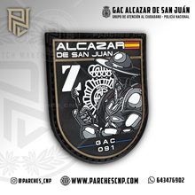 Cargar imagen en el visor de la galería, EMBLEMA DE BRAZO G.A.C. ALCAZAR DE SAN JUAN