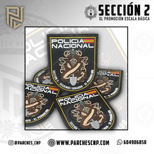 Cargar imagen en el visor de la galería, EMBLEMA CONMEMORATIVO SECCIÓN 02 P.N. E.B. PROMOCIÓN XL