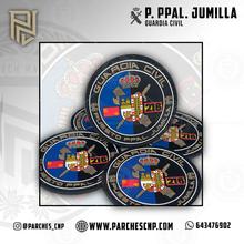 Cargar imagen en el visor de la galería, EMBLEMA GUARDIA CIVIL PUESTO PRINCIPAL DE JUMILLA (MURCIA) 216