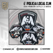 Cargar imagen en el visor de la galería, EMBLEMA CONMEMORATIVO PROMOCIÓN XXXVI - 2024 POLICÍA LOCAL DE TOLEDO