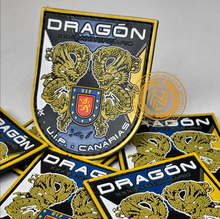 Cargar imagen en el visor de la galería, EMBLEMA X U.I.P DRAGÓN (LAS PALMAS DE GRAN CANARIA Y SANTA CRUZ DE TENERIFE)