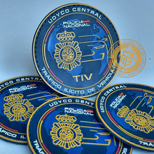 Cargar imagen en el visor de la galería, EMBLEMA UDYCO CENTRAL - TRÁFICO ILÍCITO DE VEHÍCULOS - TIV