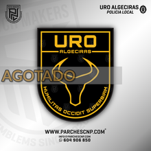 Cargar imagen en el visor de la galería, EMBLEMA POLICIA LOCAL DE ALGECIRAS - URO