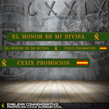 Cargar imagen en el visor de la galería, EMBLEMA CONMEMORATIVO G.C. PROMOCION CXXIX 2023-24 (LEÓN PROMOCIÓN)