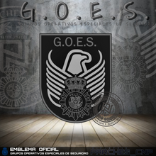 Cargar imagen en el visor de la galería, EMBLEMA OFICIAL GRUPOS OPERATIVOS ESPECIALES DE SEGURIDAD (G.O.E.S.)