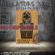 Cargar imagen en el visor de la galería, EMBLEMA BELLATORS DRILL EXPERTO MASTER -4"