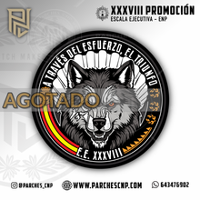 Cargar imagen en el visor de la galería, EMBLEMA CONMEMORATIVO PROMOCION XXXVIII ESCALA EJECUTIVA