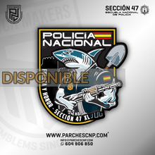 Cargar imagen en el visor de la galería, EMBLEMA CONMEMORATIVO SECCIÓN 47 P.N. E.B. PROMOCIÓN XL