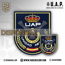 Cargar imagen en el visor de la galería, EMBLEMA DE LA UNIDAD AÉREA DE LA POLICÍA NACIONAL (NUEVO EMBLEMA)