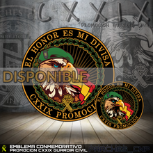Cargar imagen en el visor de la galería, EMBLEMA CONMEMORATIVO G.C. PROMOCIÓN CXXIX 2023-24 (ÁGUILA)