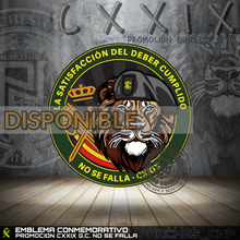Cargar imagen en el visor de la galería, EMBLEMA CONMEMORATIVO G.C. PROMOCION CXXIX 2023-24 (NO SE FALLA)