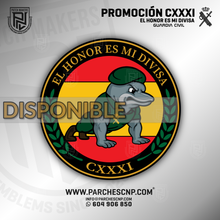 Cargar imagen en el visor de la galería, EMBLEMA PROMOCIÓN CXXXI GUARDIA CIVIL 2025