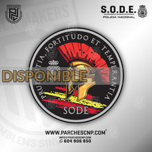 Cargar imagen en el visor de la galería, EMBLEMA UNIDAD CENTRAL DE PROTECCIÓN - SECCIÓN OPERATIVA DE DISPOSITIVOS ESPECIALES