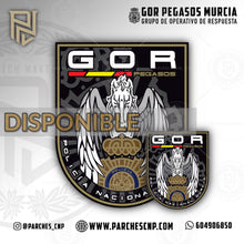 Cargar imagen en el visor de la galería, EMBLEMA DEL GRUPO OPERATIVO DE RESPUESTA DE MURCIA - PEGASOS