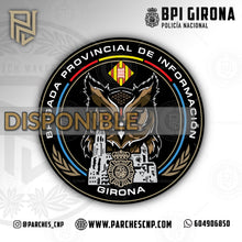 Cargar imagen en el visor de la galería, EMBLEMA BRIGADA PROVINCIAL DE INFORMACIÓN DE GIRONA